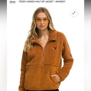 Aviator Nation Teddy Unisex Half Zip